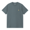 Carhartt WIP S/S Chase - Cozy Blue / Gold - Streetart.fr