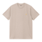 Carhartt WIP S/S Chase - Dusky Beige / Gold - Streetart.fr
