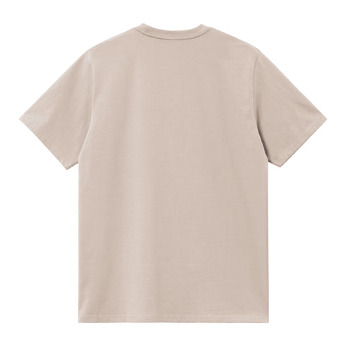 Carhartt WIP S/S Chase - Dusky Beige / Gold - Streetart.fr