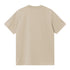 Carhartt WIP S/S Chase - Fleur De Sel / Gold - Streetart.fr