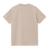 Carhartt WIP S/S Chase - Fleur De Sel / Gold - Streetart.fr