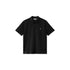 Carhartt WIP S/S Chase Pique - Black / Gold - Streetart.fr