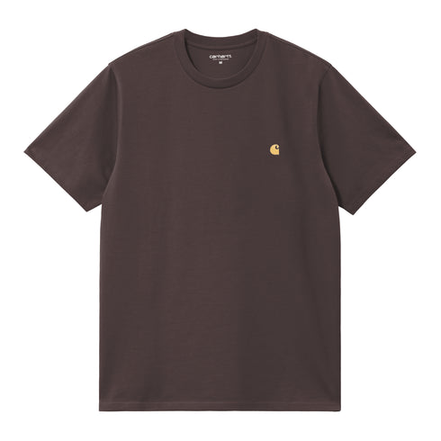Carhartt WIP S/S Chase - Shale / Gold - Streetart.fr