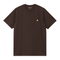 Carhartt WIP S/S Chase - Tobacco / Gold - Streetart.fr