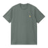 Carhartt WIP S/S Chase - Velvet Green / Gold - Streetart.fr