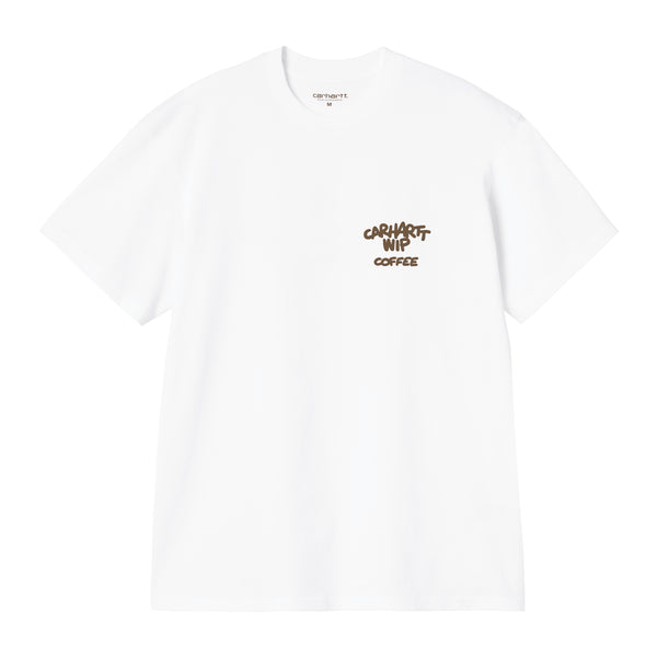 Carhartt WIP S/S Coffee Break - White - Streetart.fr