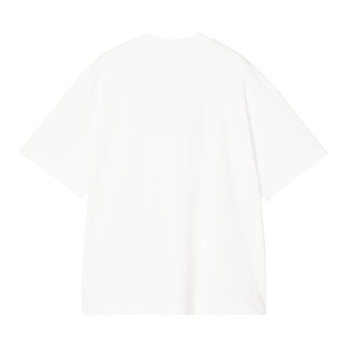 Carhartt WIP S/S Deconstructed Label - White - Streetart.fr