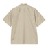 Carhartt WIP S/S Delray Shirt - Stone / White - Streetart.fr