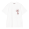 Carhartt WIP S/S Forma - White Heavy Stone Wash - Streetart.fr