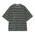 Carhartt WIP S/S Hanson - Hanson Stripe Kale Green Garment - Streetart.fr