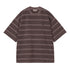 Carhartt WIP S/S Hanson - Hanson Stripe Palisander Garment - Streetart.fr