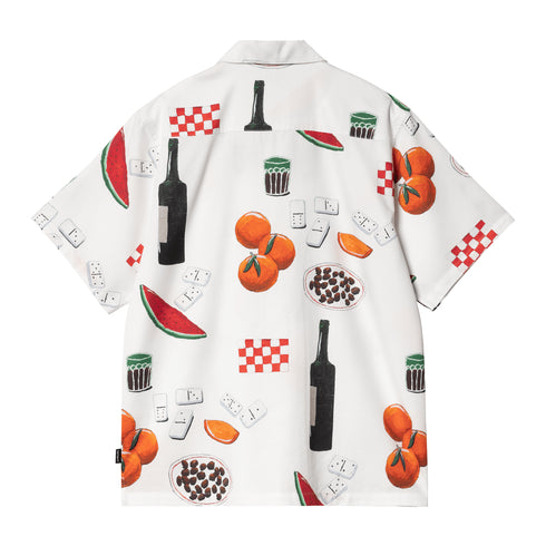 Carhartt WIP S/S Isis Maria Dinner Isis Maria Dinner White - Streetart.fr