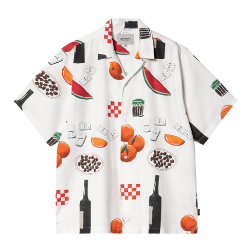 Carhartt WIP S/S Isis Maria Dinner Isis Maria Dinner White - Streetart.fr