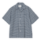 Carhartt WIP S/S Kander Shirt Waffle - Kander Check / Blue River - Streetart.fr