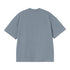 Carhartt WIP S/S Link Script - Velvet Blue / White - Streetart.fr