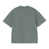 Carhartt WIP S/S Link Script - Velvet Green / White - Streetart.fr