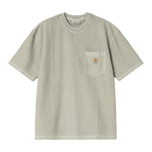Carhartt WIP S/S Loose Pocket - Shady Green Garment Dyed - Streetart.fr