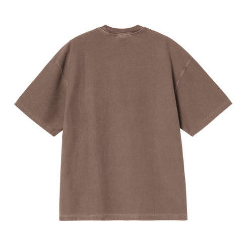 Carhartt WIP S/S Loose Pocket - Tobacco Garment Dyed - Streetart.fr