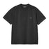 Carhartt WIP S/S Nelson - Black Garment Dyed - Streetart.fr
