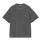Carhartt WIP S/S Nelson Waffle - Black Garment Dyed - Streetart.fr