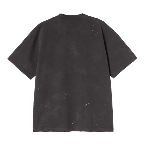 Carhartt WIP S/S Painter - Black Destroy Wash Splatter - Streetart.fr