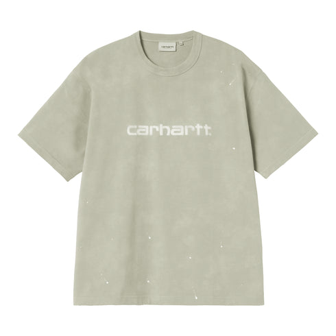Carhartt WIP S/S Painter - Shady Green Destroy Wash Splat - Streetart.fr
