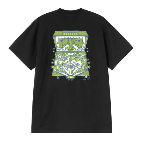 Carhartt WIP S/S Pinball - Black - Streetart.fr