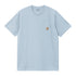 Carhartt WIP S/S Pocket - Air Sky - Streetart.fr