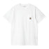 Carhartt WIP S/S Pocket - White - Streetart.fr
