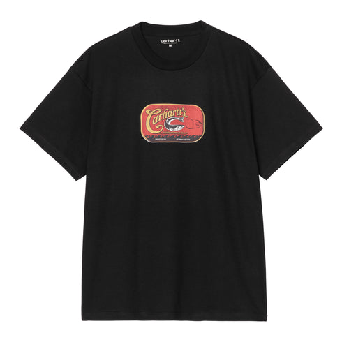 Carhartt WIP S/S Sardinas - Black - Streetart.fr