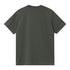 Carhartt WIP S/S Script Embroidery - Opuntia / White - Streetart.fr
