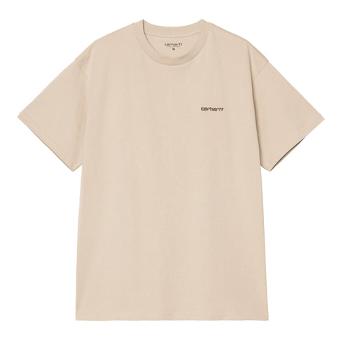 Carhartt WIP S/S Script - Embroidery Wall / Black - Streetart.fr