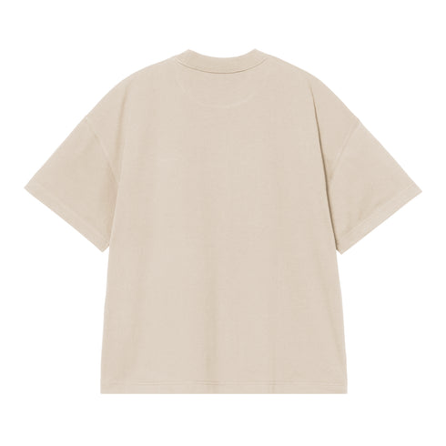 Carhartt WIP S/S Signature Script - Fleur De Sel / Citadel - Streetart.fr