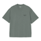 Carhartt WIP S/S Signature Script - Silver Pine / Jupiter - Streetart.fr