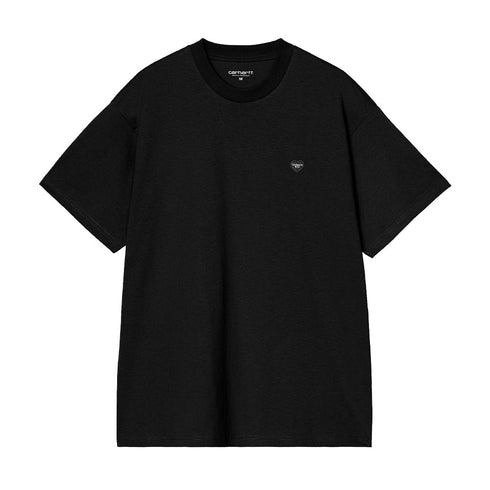 Carhartt WIP S/S Small Heart T-Shirt - Black / Black - Streetart.fr