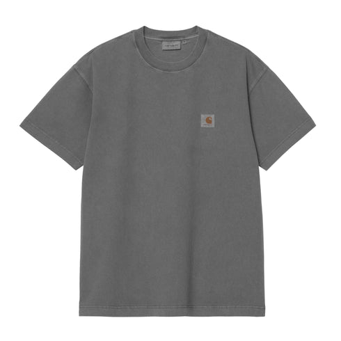 Carhartt WIP S/S Vista T-Shirt - Black Garment Dyed - Streetart.fr