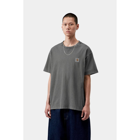 Carhartt WIP S/S Vista T-Shirt - Black Garment Dyed - Streetart.fr
