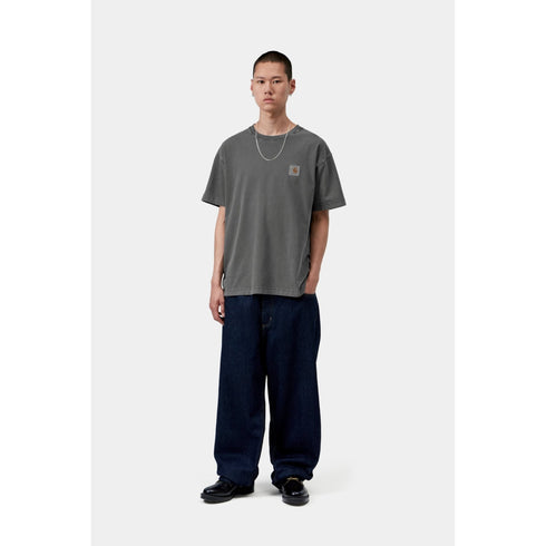 Carhartt WIP S/S Vista T-Shirt - Black Garment Dyed - Streetart.fr