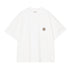 Carhartt WIP S/S Work Pocket - White - Streetart.fr