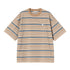Carhartt WIP S/S Zane - Zane Stripe / Peanut - Streetart.fr