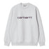 Carhartt WIP Sweat - Ash Heather / Cozy Purple - Streetart.fr