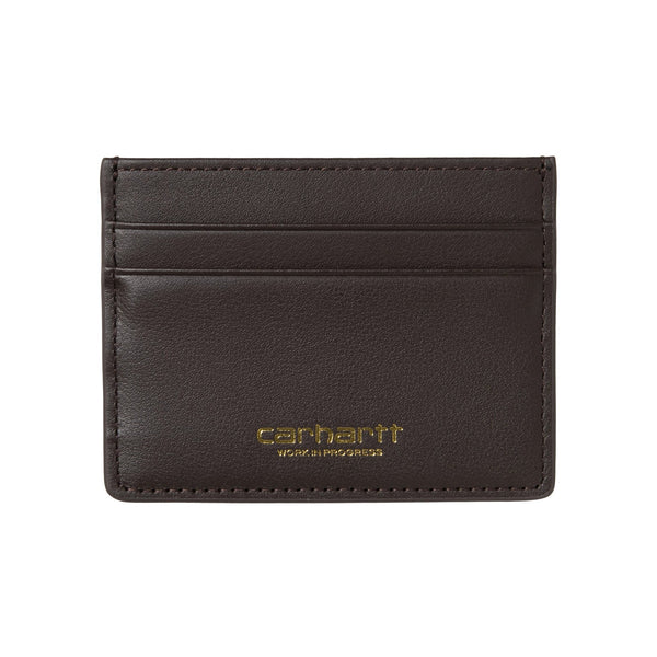 Carhartt WIP Vegas Cardholder - Tobacco / Gold - Streetart.fr