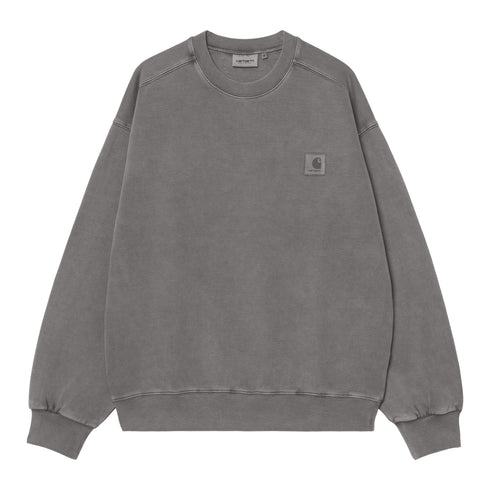 Carhartt WIP Vista Sweat - Black Garment Dyed - Streetart.fr