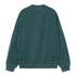 Carhartt WIP Vista Sweat - Deep Lagoon Garment Dyed - Streetart.fr
