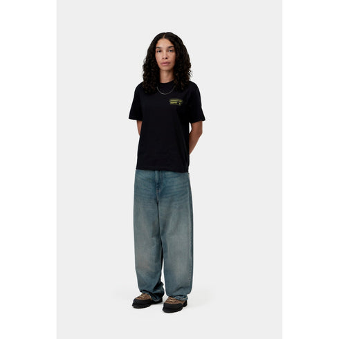 Carhartt WIP W' Brandon Pant - Blue Worn Used Wash - Streetart.fr