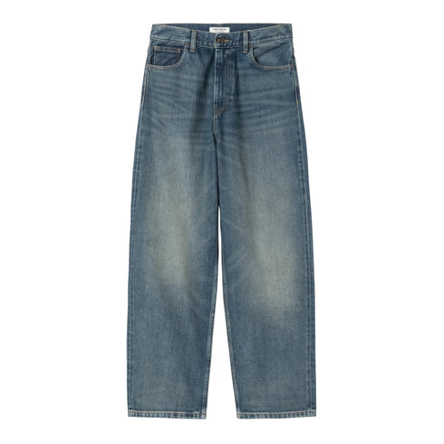 Carhartt WIP W' Brandon Pant - Blue Worn Used Wash - Streetart.fr