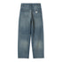 Carhartt WIP W' Brandon Pant - Blue Worn Used Wash - Streetart.fr