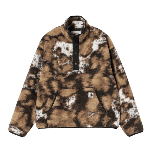 Carhartt WIP W' Elliot High Neck Liner Jacket - Wild Dog Jacquard - Streetart.fr