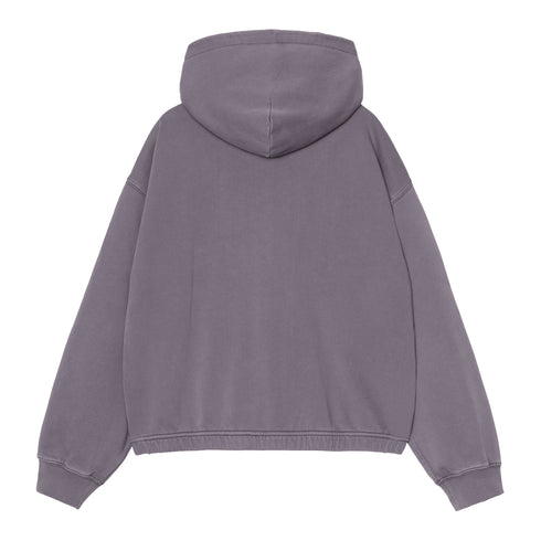 Carhartt WIP W' Hooded Hoggard Jacket - Shady Purple Garment Dyed - Streetart.fr