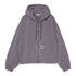 Carhartt WIP W' Hooded Hoggard Jacket - Shady Purple Garment Dyed - Streetart.fr